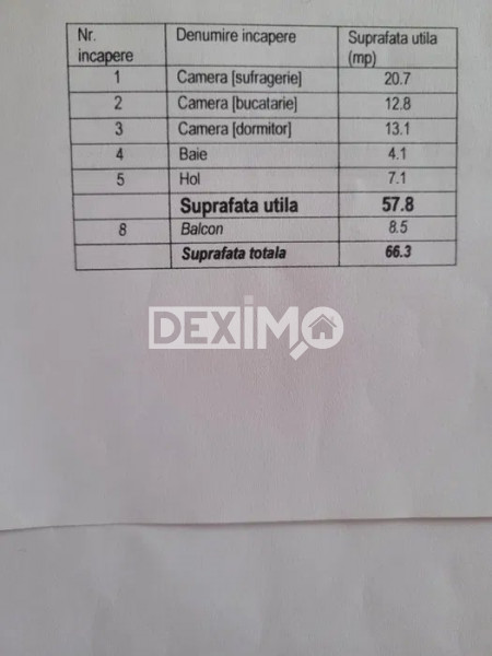 Apartament 2 Camere Decomandate - Zona CET - Etaj 2 