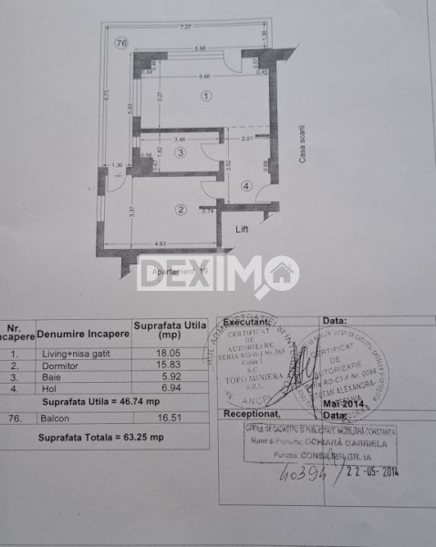 STATIUNEA MAMAIA-SUMMERLAND APARTAMENT 2 CAMERE 63 MP MOBILAT