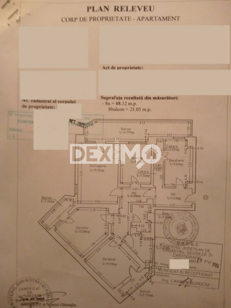 Apartament 4 Camere - Zona Gara - Etaj 1 - Gaze Pe Scara
