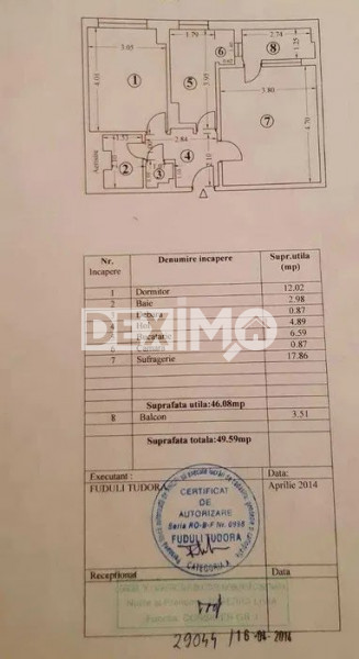 Apartament 2 Camere - Tomis Mall - Etaj Intermediar - Mobilat