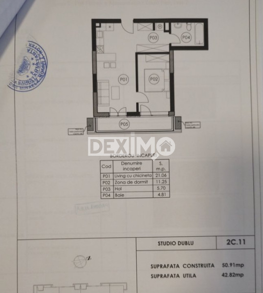 Apartament 2 Camere - Tomis Park - Ultrafinisat - Mobilat Complet