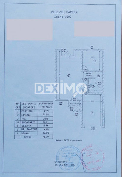 Vila Duplex P+1 - Tomis Plus - Boreal - Mobilata Complet - Garaj