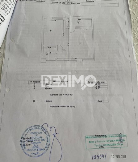 Apartament 2 Camere - Zona Tomis Plus - Mobilat/Utilat