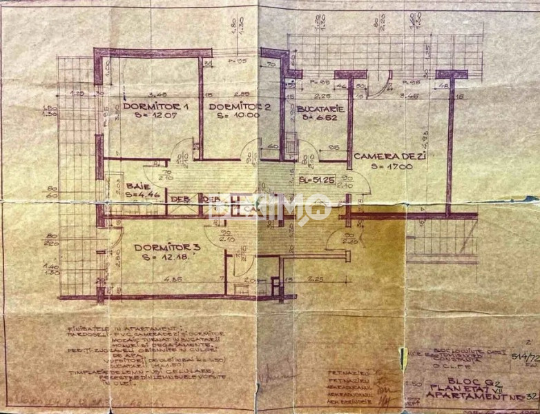 Apartament 4 Camere - Tomis Nord - Campus - Etaj Intermediar - Centrala Pe Gaze