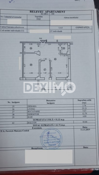 Apartament 2 Camere - Palazu Mare - Etaj 1 - Mobilat Complet