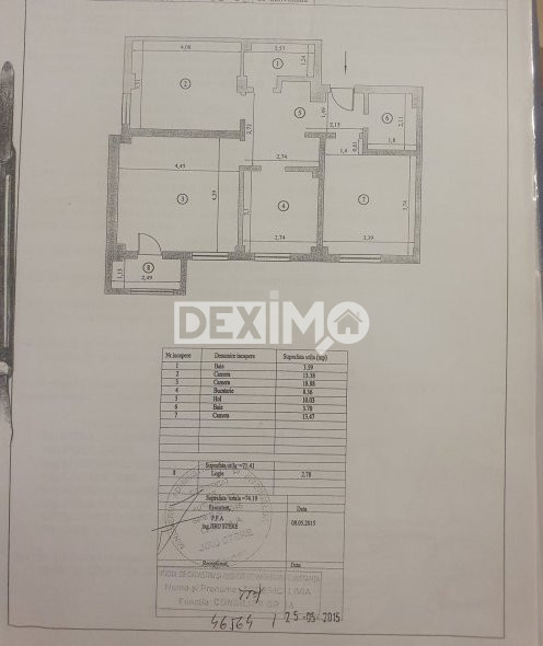 Apartament 3 Camere - Zona Compozitori - Parter - Boxa - Loc Parcare