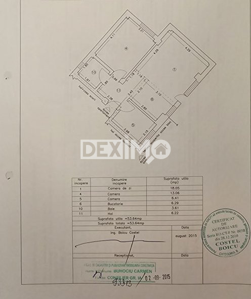Apartament 3 Camere - Tomis Plus - Ultrafinisat - Parter - Curte Privata