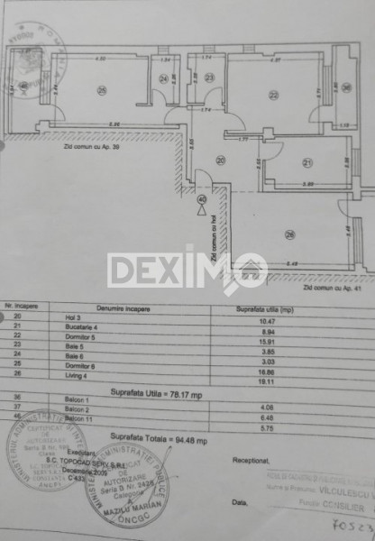 Apartament 3 Camere  - Tomis Plus - 2 Locuri De Parcare Subterane - Boxa