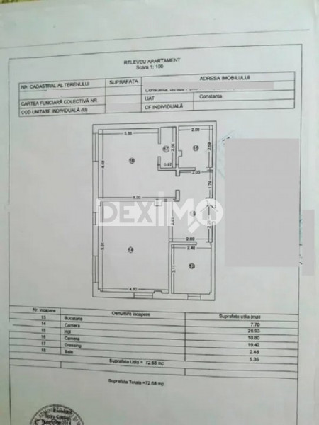Apartament 2 Camere - Zona Campus - Parter - Mobilat - Loc Parcare