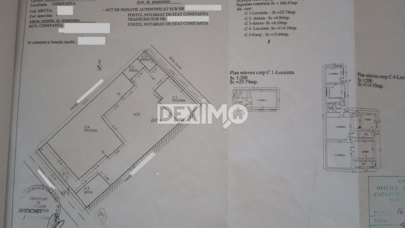 Oportunitate! Casa 4 Camere - Tomis I - Teren 345 Mp - Centrala Pe Gaze - Garaj