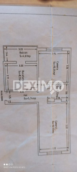 Apartament 2 camere,decomandat,gaze la aragaz,mobilat partial,finisaje moderne