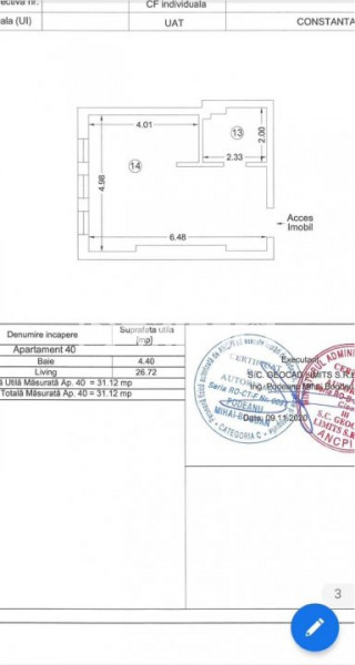 Garsoniera Decomandata - Vivo Mall - Ultrafinisata - Incalzire In Pardoseala