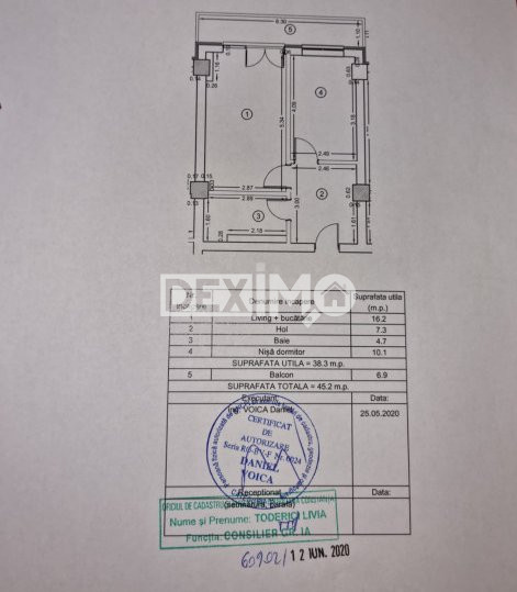 Apartament Tip Studio - La Cheie - Loc De Parcare Si Boxa