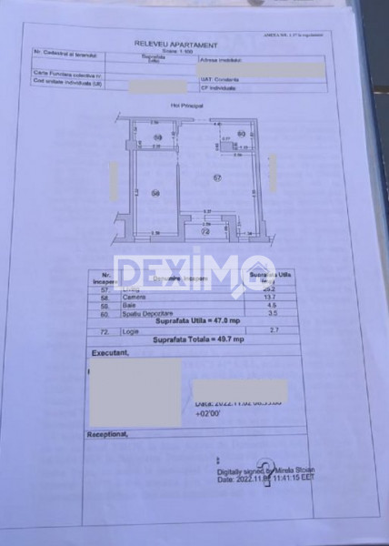 Apartament 2 Camere - Zona Elvila - Mobilat Complet - Totul Nou
