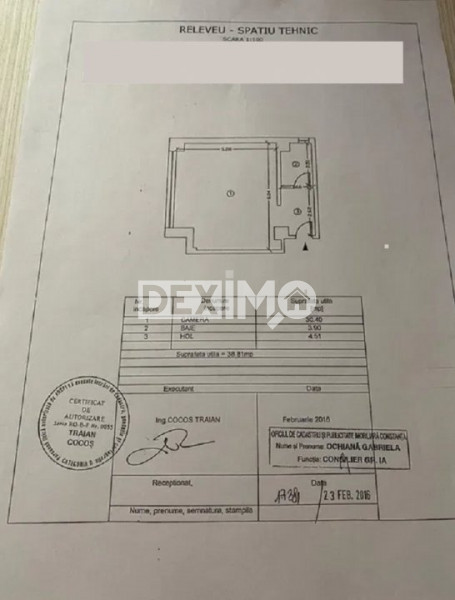 Garsoniera - Tomis Plus - Parter Inalt - Renovata 2021 - Mobilata Complet