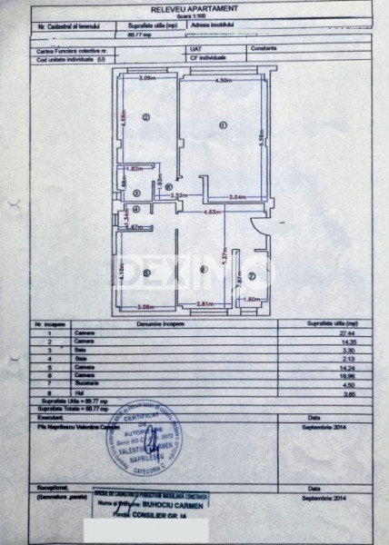 Apartament 4 Camere - Zona Compozitori - Parter - 3 Locuri De Parcare Subterane