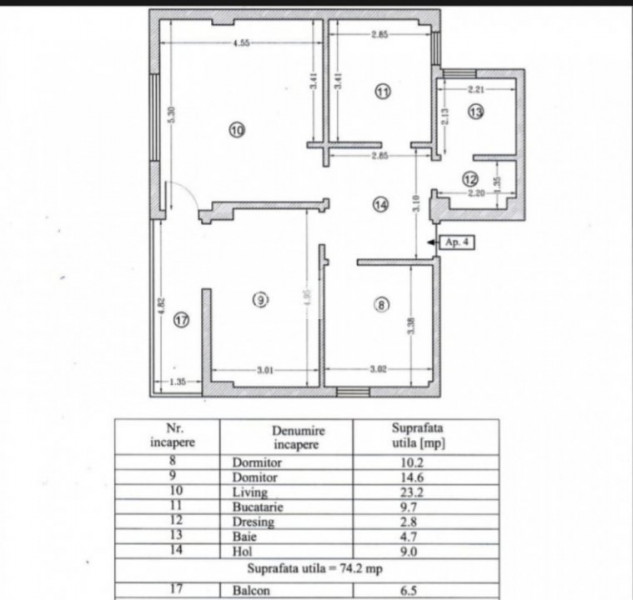 Apartament 3 Camere - Zona Compozitori - Ultrafinisat - Loc Parcare Subteran