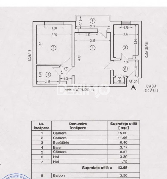 Apartament 2 Camere - Tomis I - Spitalul Judetean - Mobilat Complet