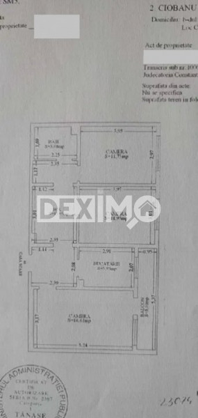 Apartament 3 Camere -Profi Abator - Recomand Vizionare !