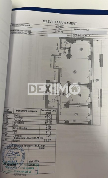 Apartament 3 Camere - Zona Gara - Stadion - Ultrafinisat - Vedere Spre Port