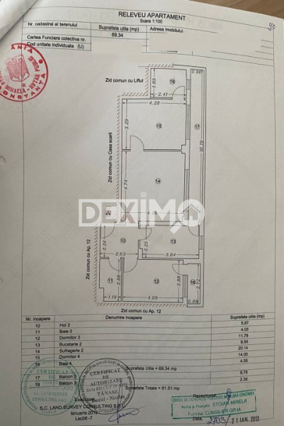 Apartament Tomis Plus - 1400 Euro/MP - Boxa - 2 Locuri Parcare !!!