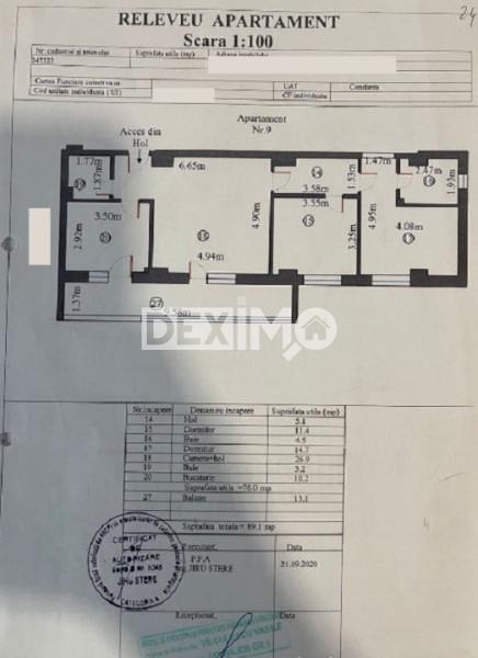 Apartament 3 Camere - Tomis Plus - Palazu Mare - Loc Parcare - Boxa