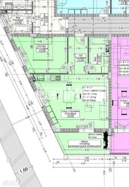 Apartament 2 Camere - Zona Elvila - Etaj 1 - Loc Parcare Acoperit