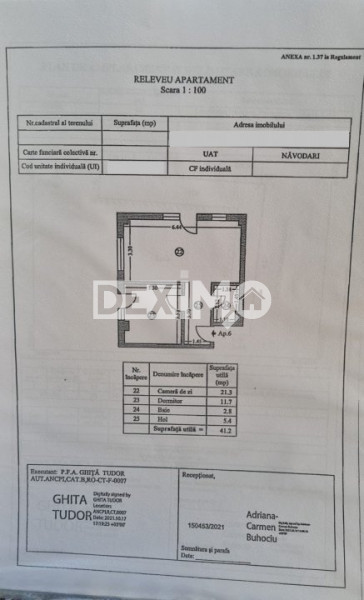 Apartament 2 camere - Mamaia Nord - Complet utilat - Terasa 22 Mp