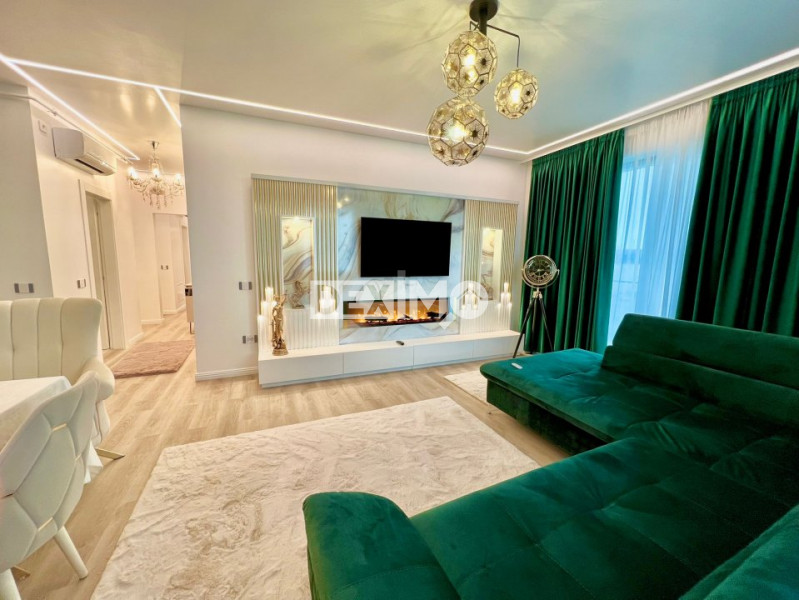 Apartament 3 Camere LUX- Statiunea Mamaia- Ultrafinisat - Vedere Frontala La Lac