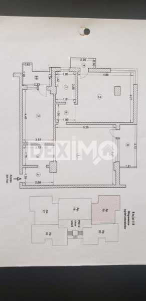 Apartament 2 Camere Decomandate - Zona Mamaia Nord - Gaze - Mobilat
