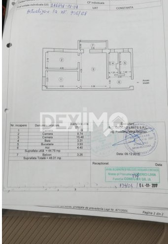 Apartament 3 Camere Semidecomandate - Zona Inel II - Etaj 1
