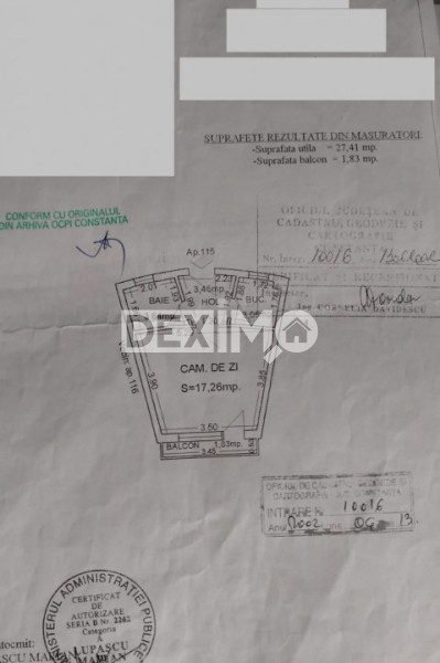 Garsoniera Decomandata - Tomis Nord - Bloc Apartamente - Etaj Intermediar 