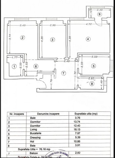 Apartament 3 Camere  - Mobilat - Loc Parcare Si Boxa - Confort Maxim !