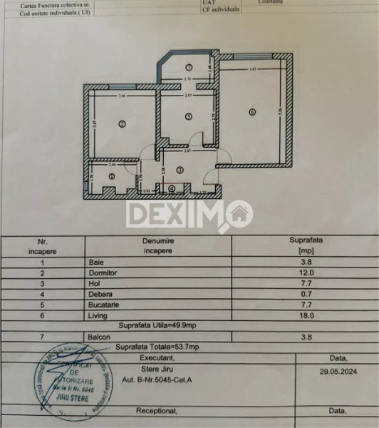 Apartament 2 Camere Decomandate - Casa De Cultura - Parter Cu Balcon