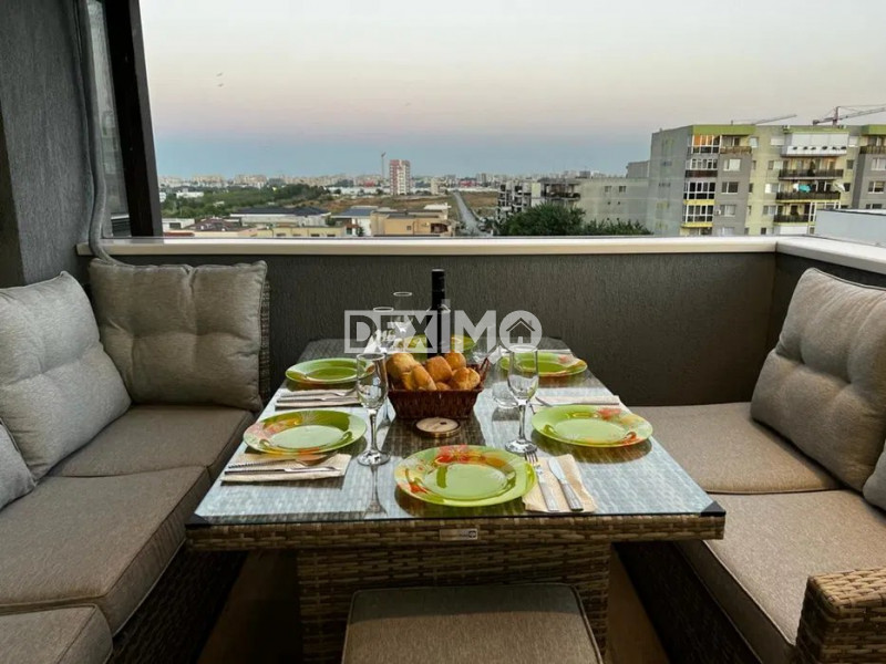 Apartament 3 Camere - Tomis Plus - Mobilat - Terasa Inchisa -  Loc Parcare 