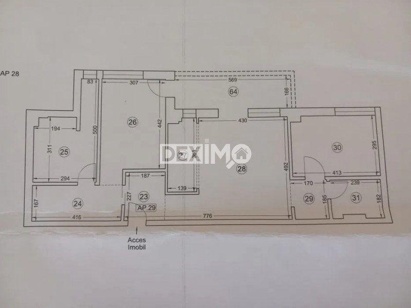 Apartament 3 Camere - Zona Campus - Loc Parcare - Vedere Frontala La Lac