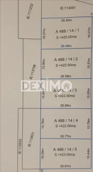 Teren 425 Mp - Lazu - PUZ Aprobat