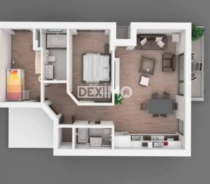 Apartament 3 Camere - Zona Compozitori - Bloc Nou 