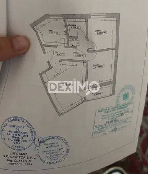 Apartament 3 Camere Decomandate - City Park Mall - Parter