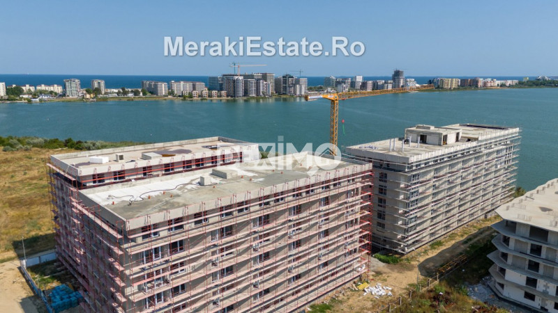PRET PROMO!Mamaia Nord - Apartament 2 Camere - Vedere Frontala La Lac - La Cheie