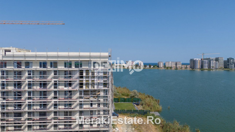 PRET PROMO!Mamaia Nord - Apartament 2 Camere - Vedere Frontala La Lac - La Cheie