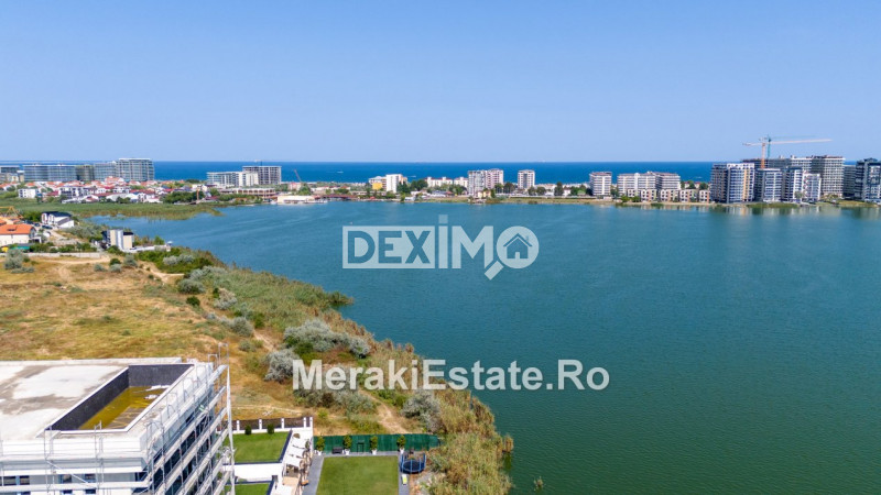 PRET PROMO!Mamaia Nord - Apartament 2 Camere - Vedere Frontala La Lac - La Cheie