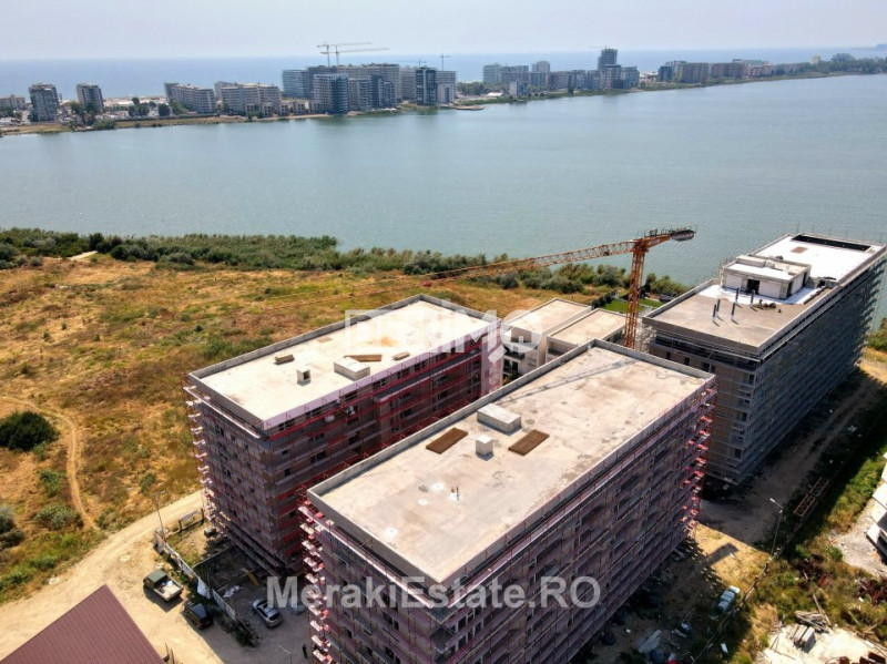 PRET PROMO!Mamaia Nord - Apartament 2 Camere - Vedere Frontala La Lac - La Cheie