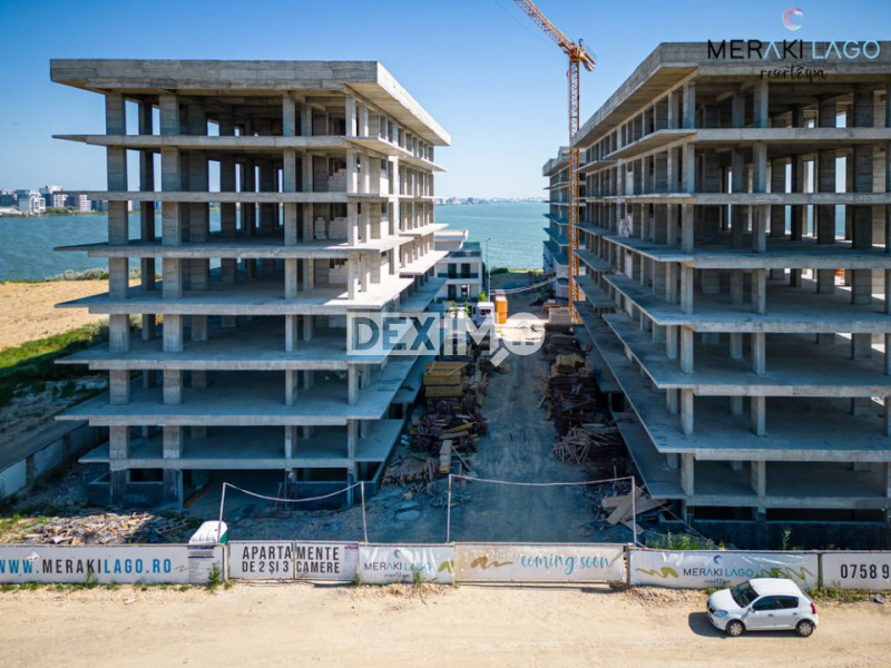 PRET PROMO!Mamaia Nord - Apartament 2 Camere - Vedere Frontala La Lac - La Cheie