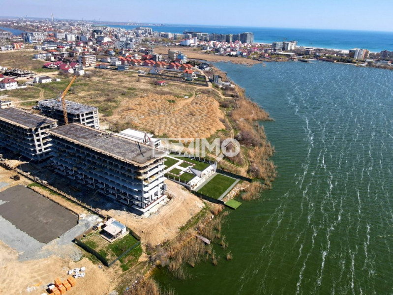 PRET PROMO!Mamaia Nord - Apartament 2 Camere - Vedere Frontala La Lac - La Cheie