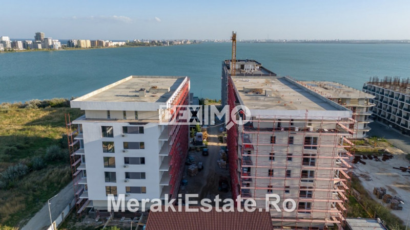 PRET PROMO!Mamaia Nord - Apartament 2 Camere - Vedere Frontala La Lac - La Cheie