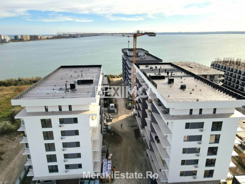 PRET PROMO!Mamaia Nord - Apartament 2 Camere - Vedere Frontala La Lac - La Cheie