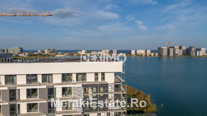 Meraki Lago! Mamaia Nord-Apartament 3 Camere - Vedere Frontala La Lac - La Cheie