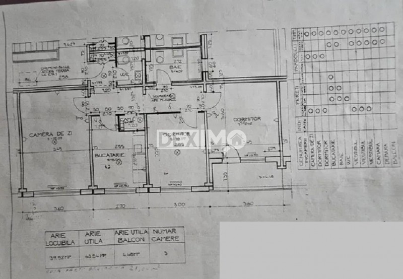 Apartament 3 Camere - Tomis Nord - Etaj 2 - Mobilat - Centrala Pe Gaze