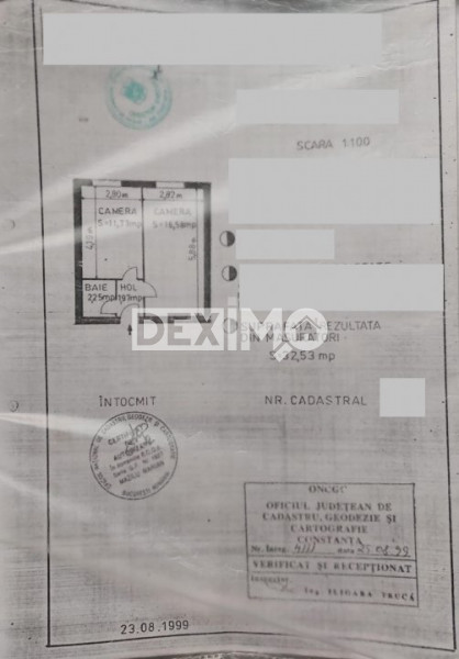 Garsoniera Dubla - Faleza Nord - Etaj 2 - Mobilata - Centrala Pe Gaze